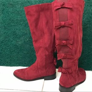 Torrid boots with bows!